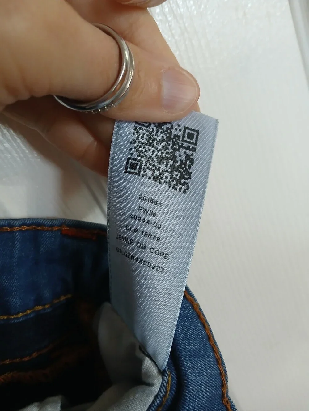True Religion Women's Medium BlueJennie Curvy Midrise Skinny Jeans Streetwear